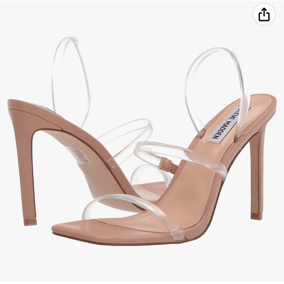 Steve Madden stewpot clear heels - Picture 2 of 4